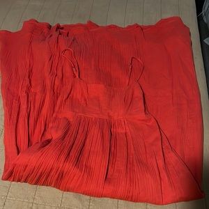 Abercrombie & Fitch babydoll maxi dress